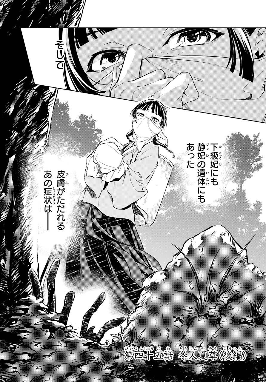 Kusuriya no Hitorigoto - Chapter 45-1 - Page 1